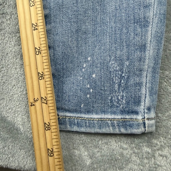 Judy Blue High Waist Skinny Fit Distressed Jeans Light Wash Size 5 27 JB82293LT - Picture 8 of 9